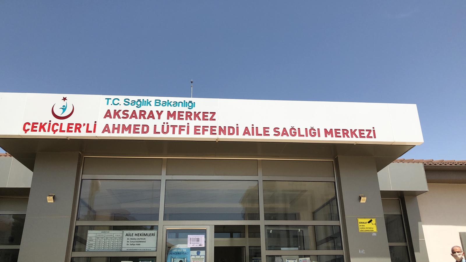 Çcekiclerli Ahmed Lutfi Efendi Aile Sağlığı Merkezi